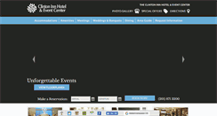 Desktop Screenshot of clinton-inn.com